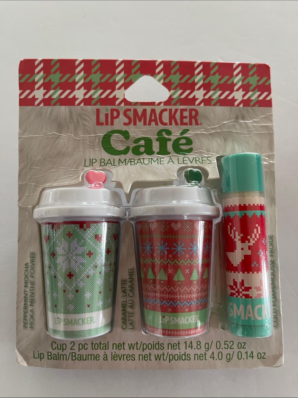 Lip Smacker Café Lip Balm Holiday Trio NEW